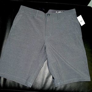 HYBRID SURF N' TURF STATIC SHORTS - Charcoal Gray